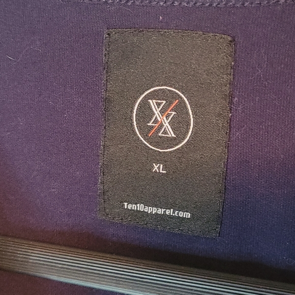 Ten/10 X/X Apparel Navy Crewneck Short-Sleeve Tee - Picture 9 of 13